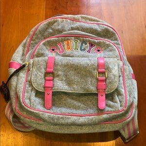 Juicy Couture Backpack with change pouch